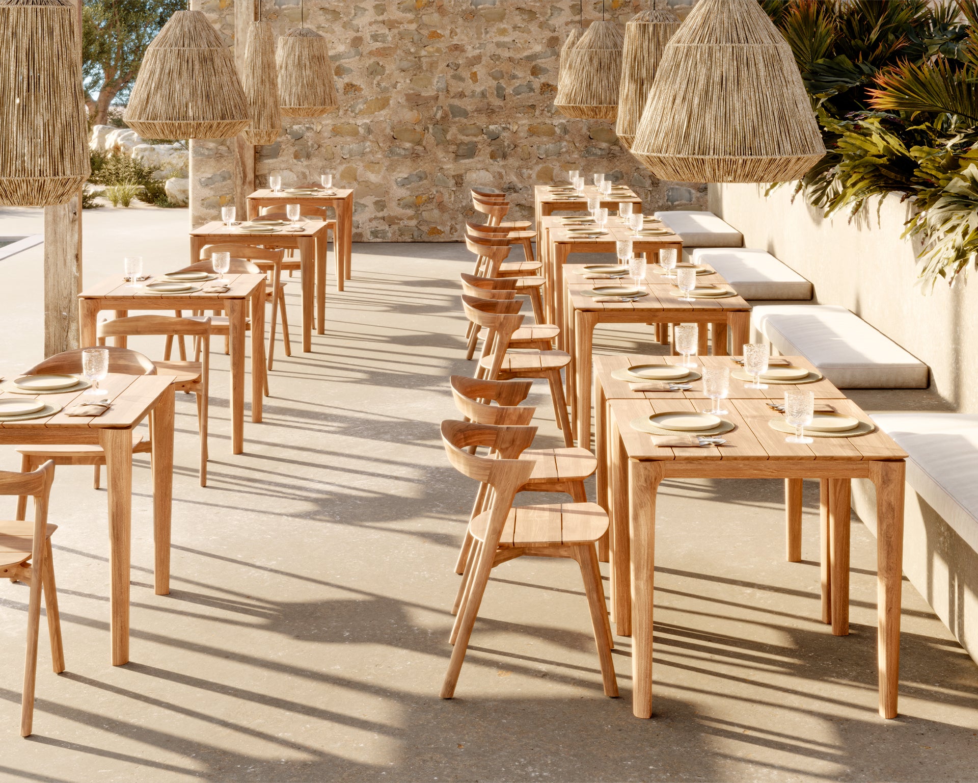 Bok Outdoor Dining Table - More Options
