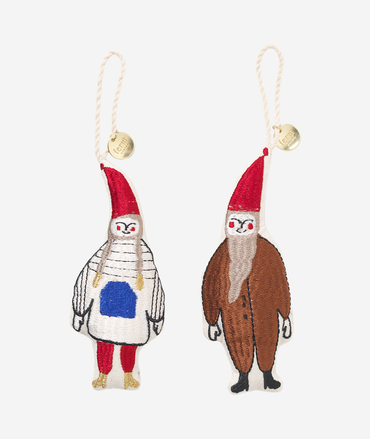 Elf Pair Ornaments Set/2