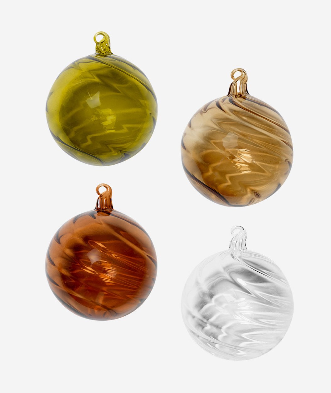 Twirl Ornaments Set - More Options