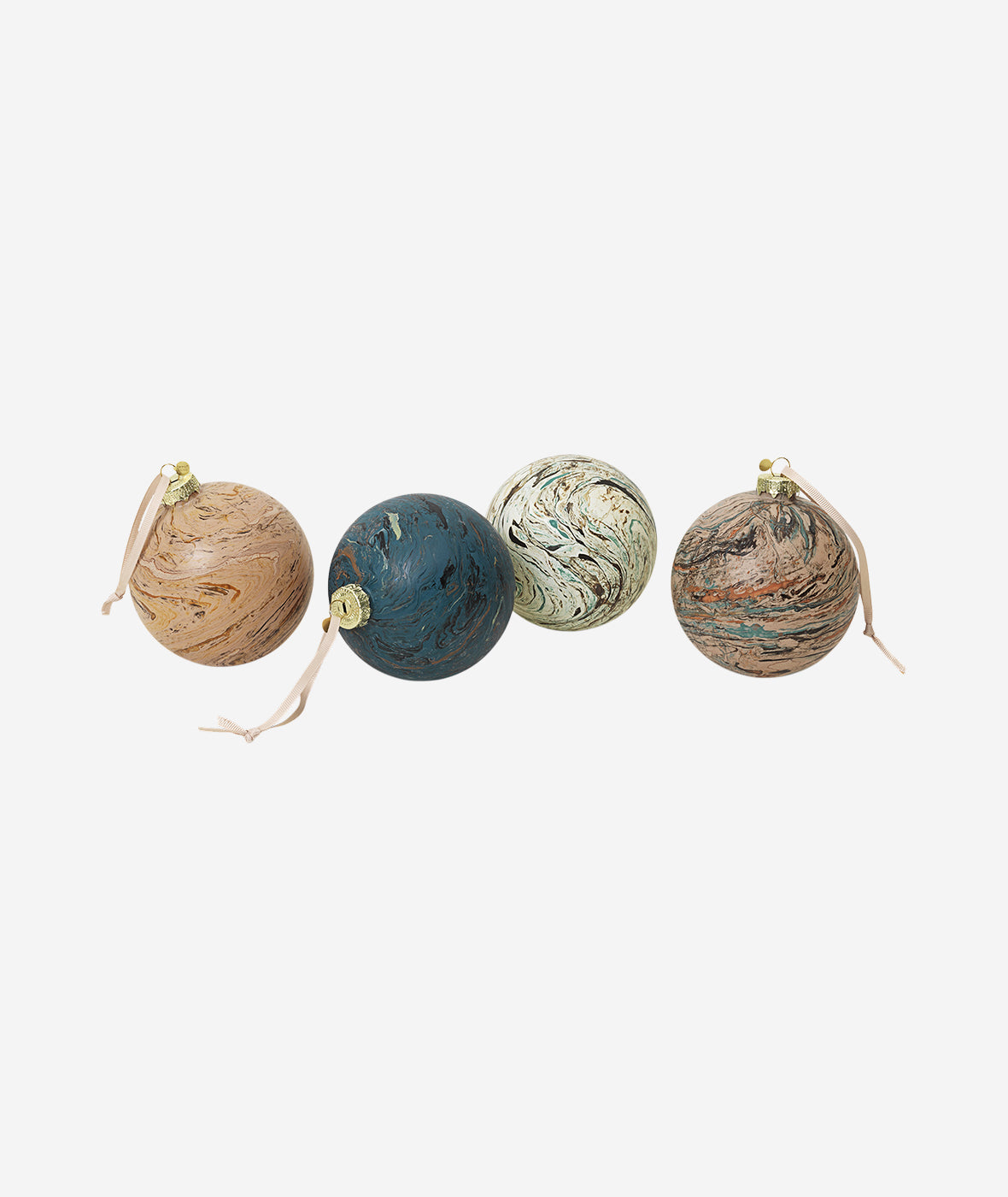 Marble Baubles Set - More Options