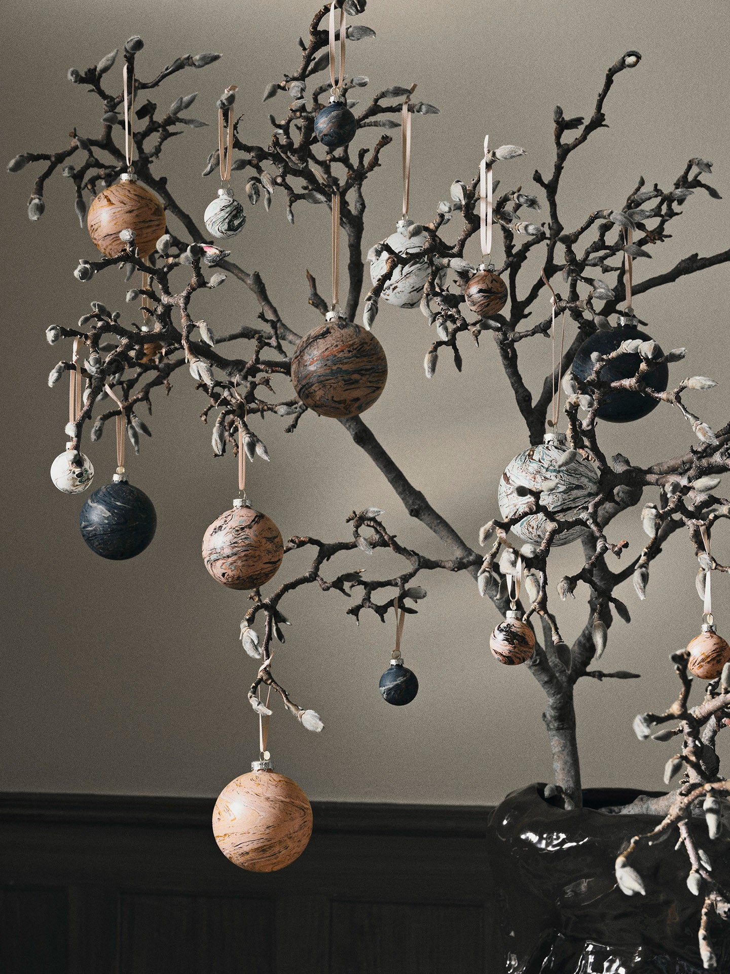 Marble Baubles Set - More Options