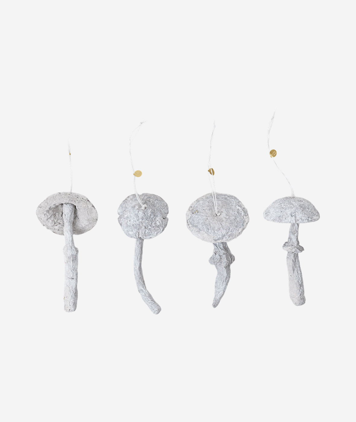 Mushroom Ornaments Set/4