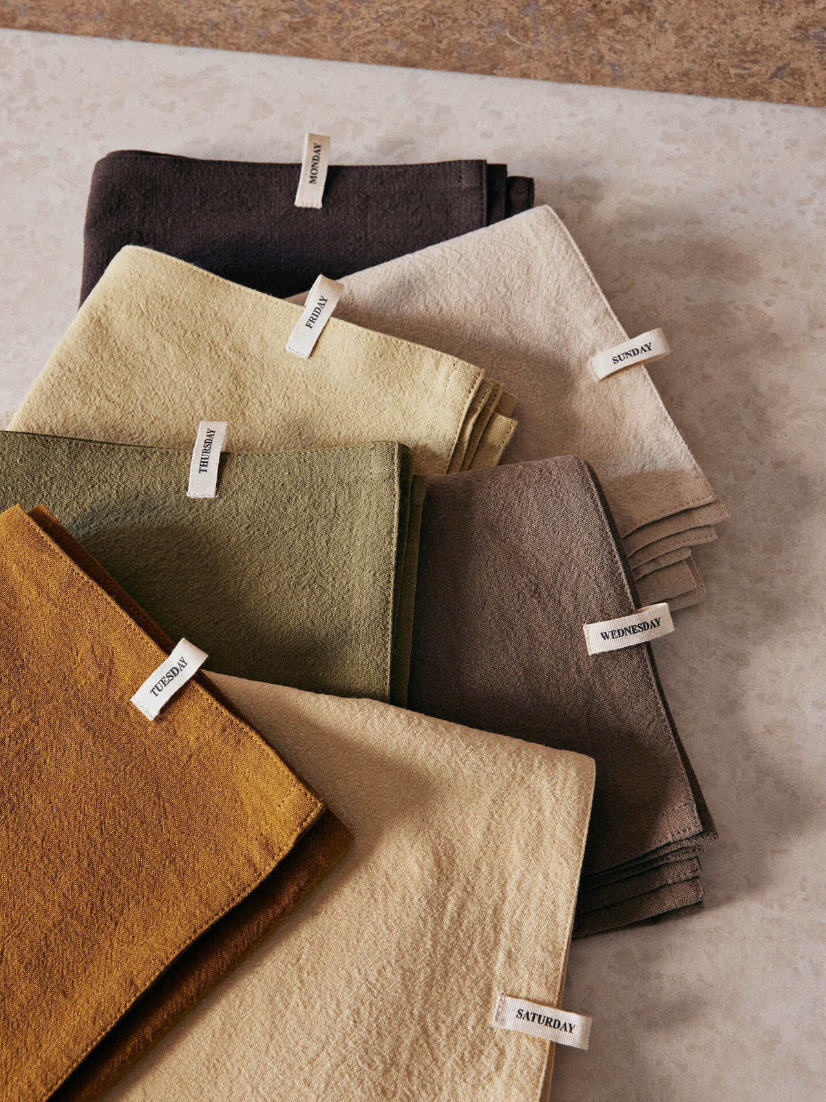 Day Tea Towel Set/7 - More Options