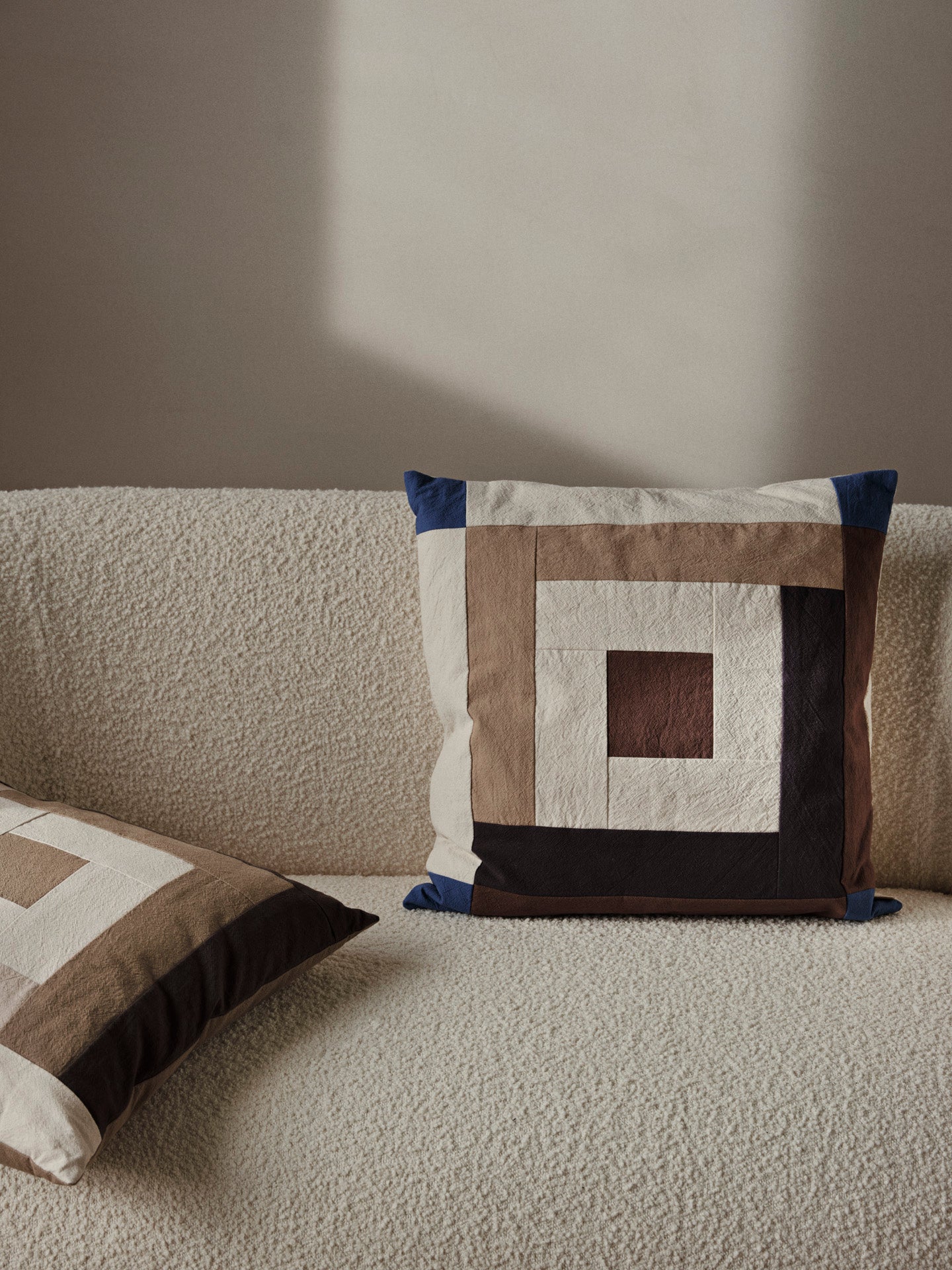Border Patchwork Pillow - More Options