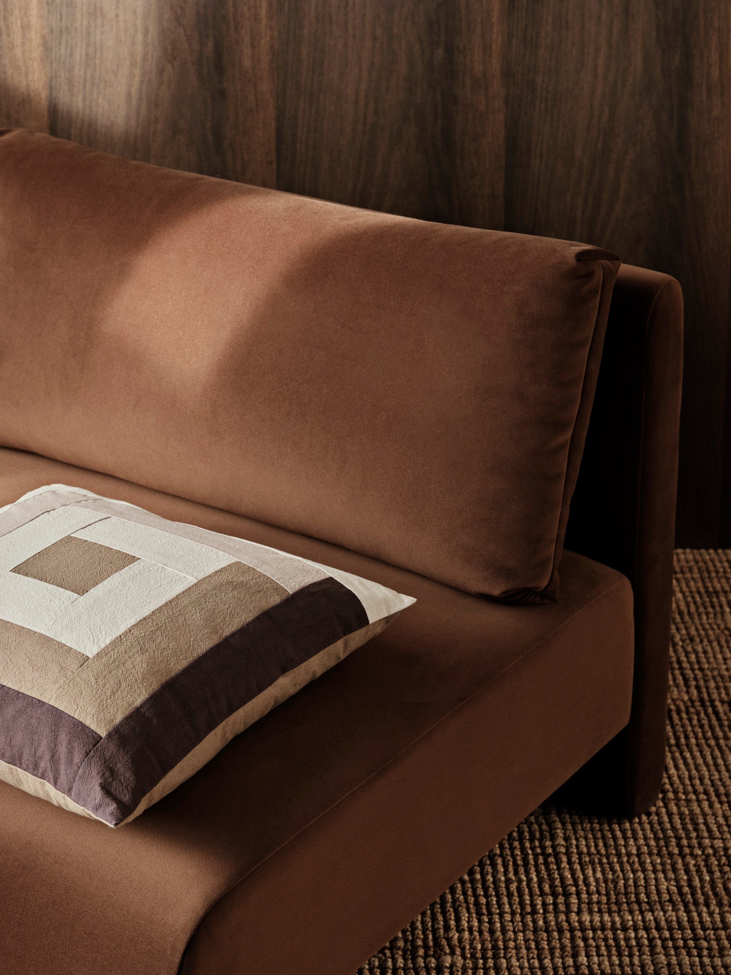 Border Patchwork Pillow - More Options