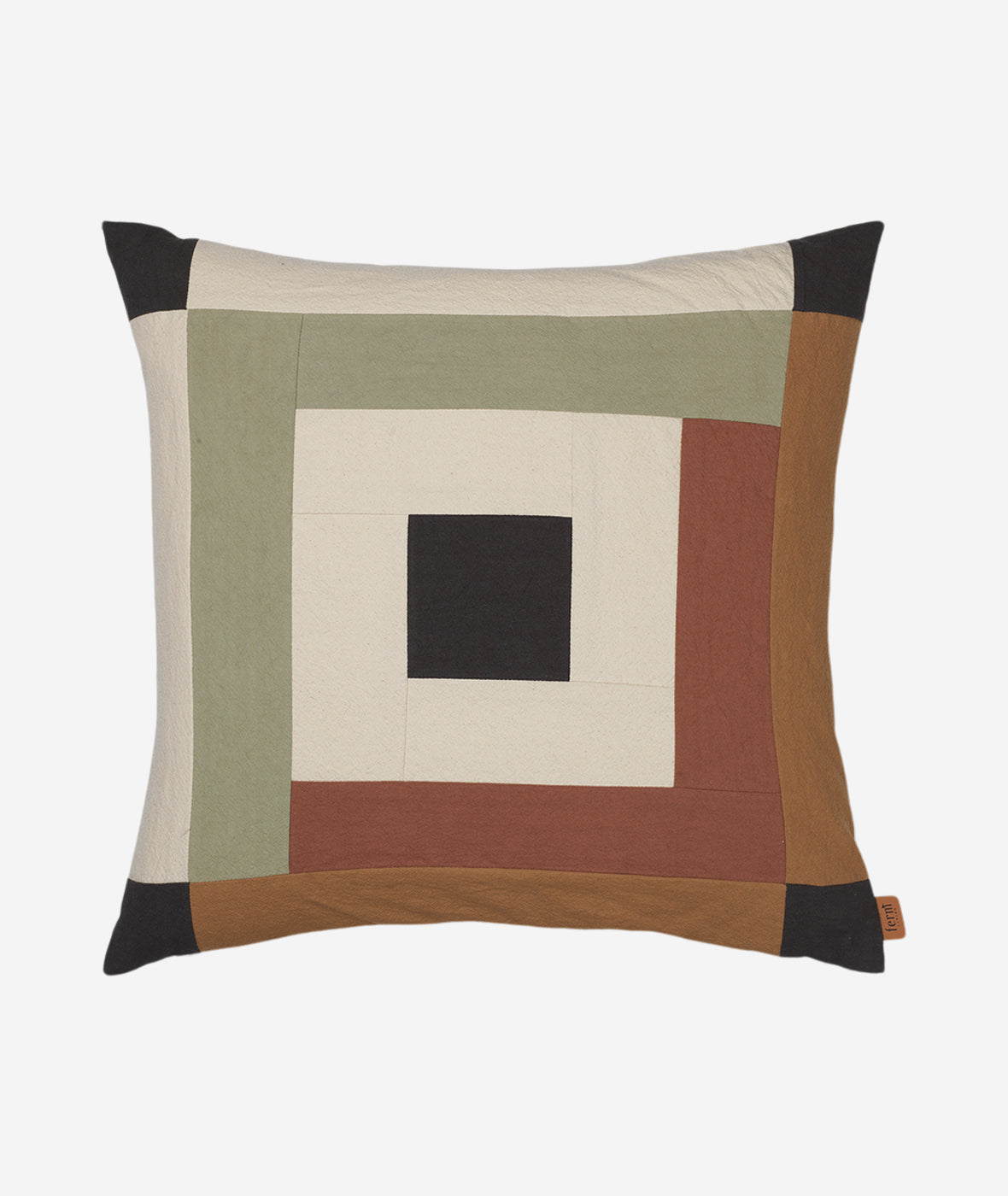 Border Patchwork Pillow - More Options