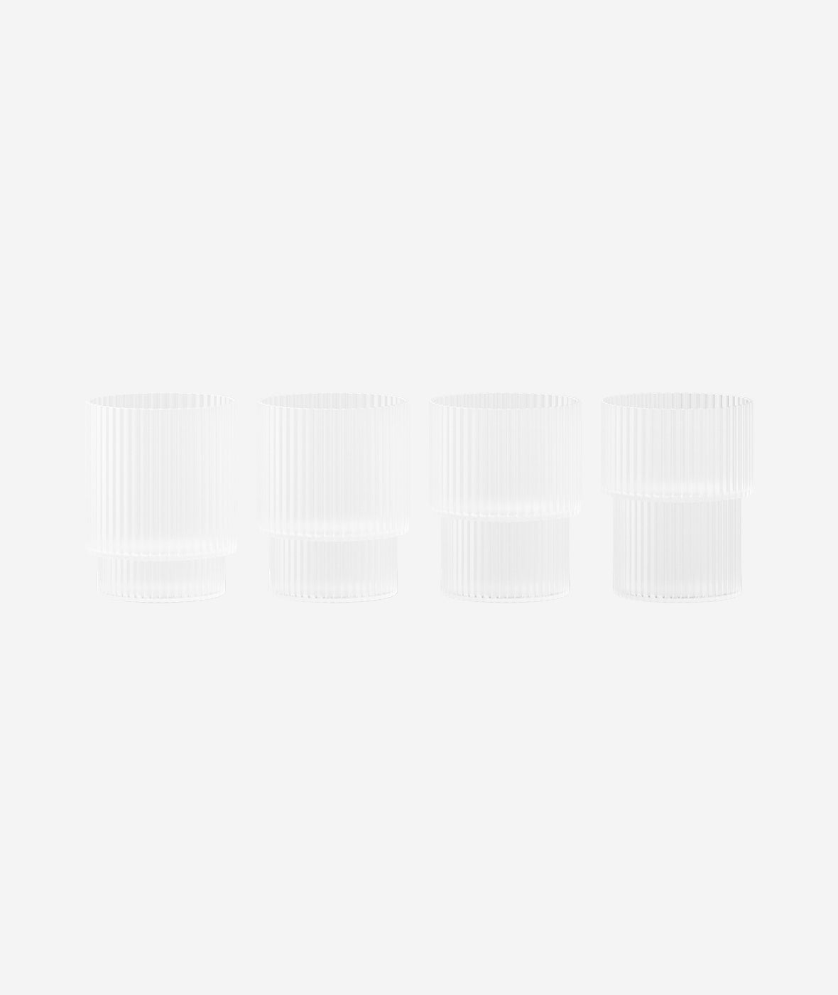 Ripple Glasses Set/4 - More Options - BEAM