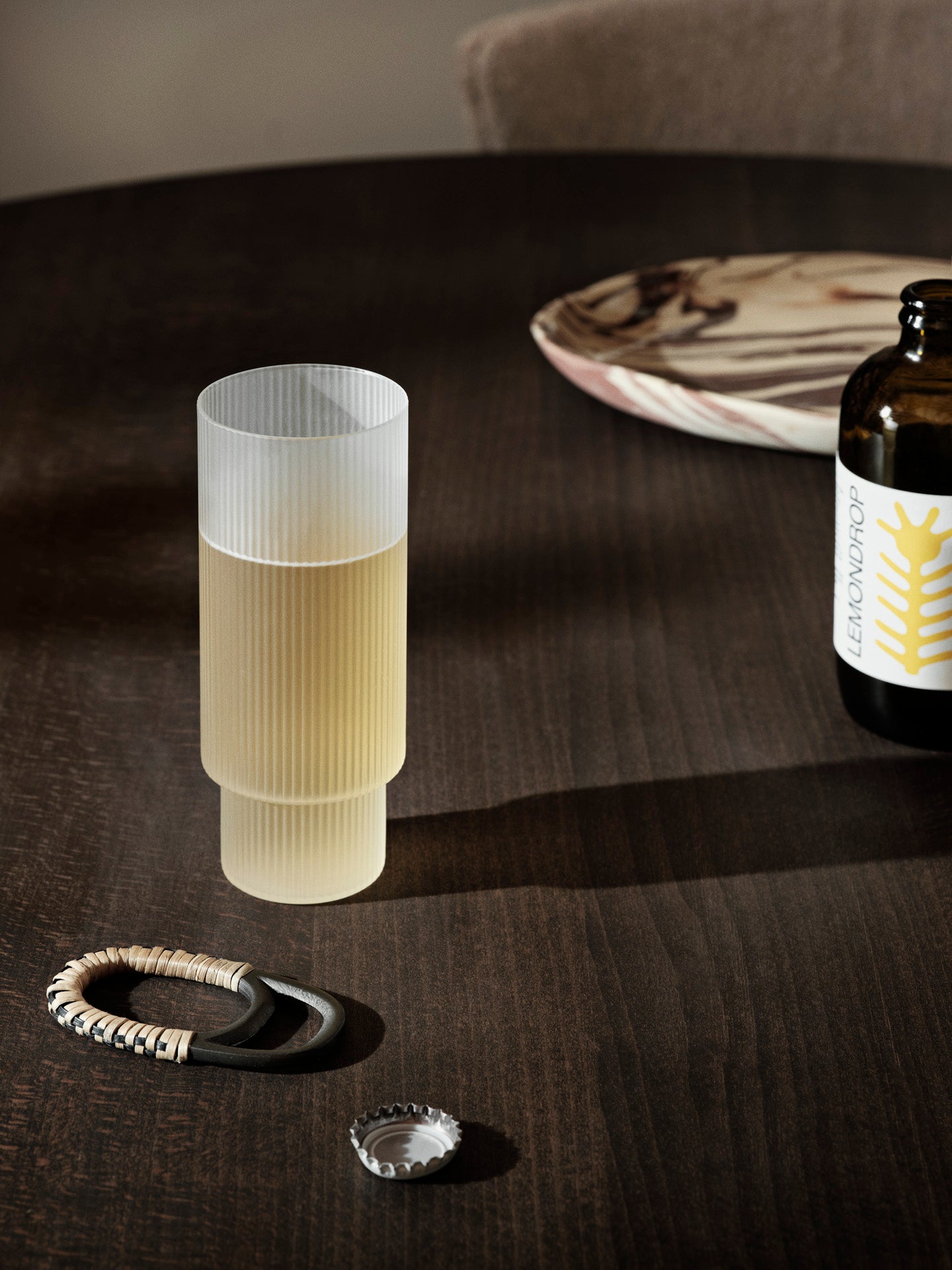 Ripple Long Drink Glasses Smoked Grey Set/4 - More Options