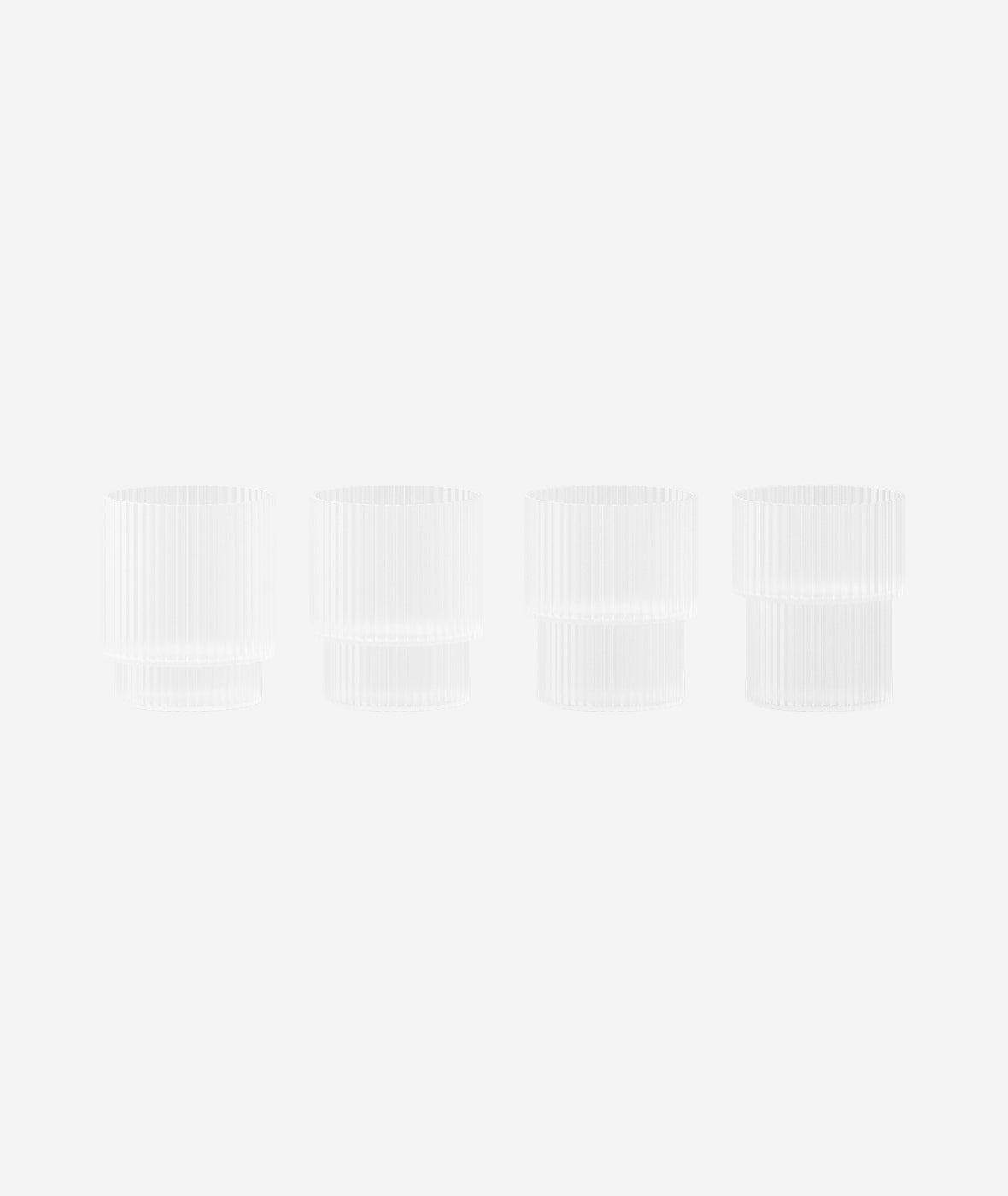 Ripple Small Glasses Set/4 - More Options