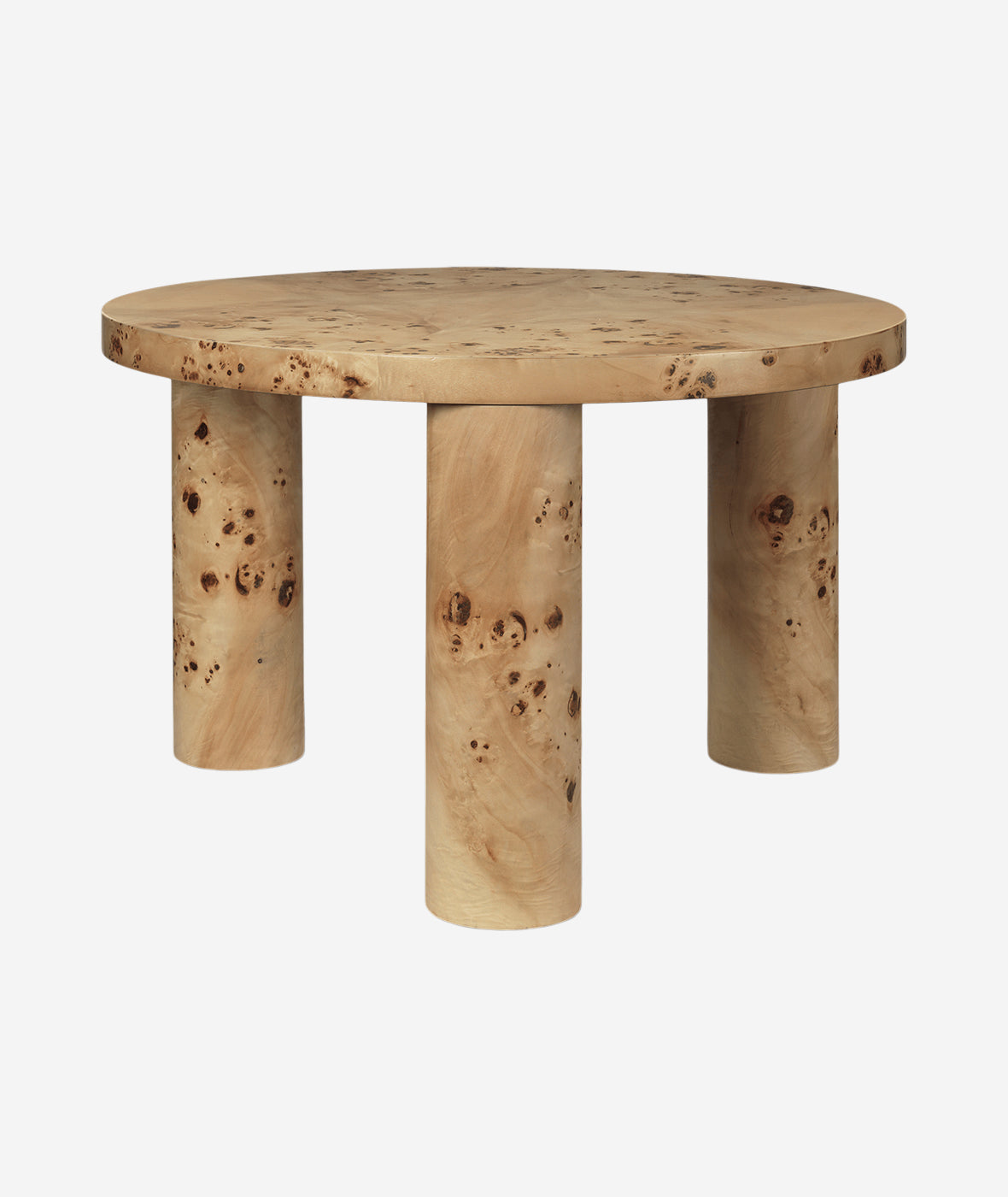 Post Coffee Table - Poplar Burl