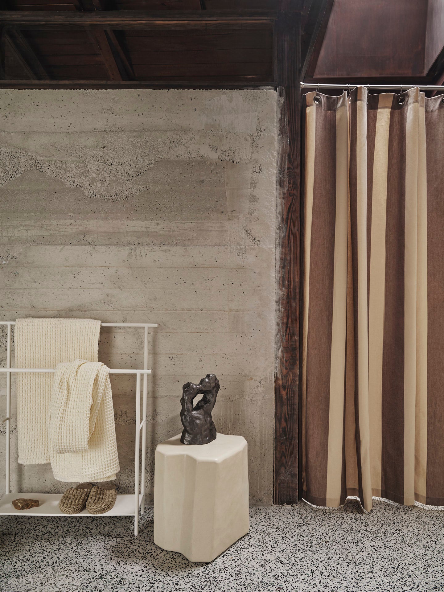 Chambray Shower Curtain - More Options