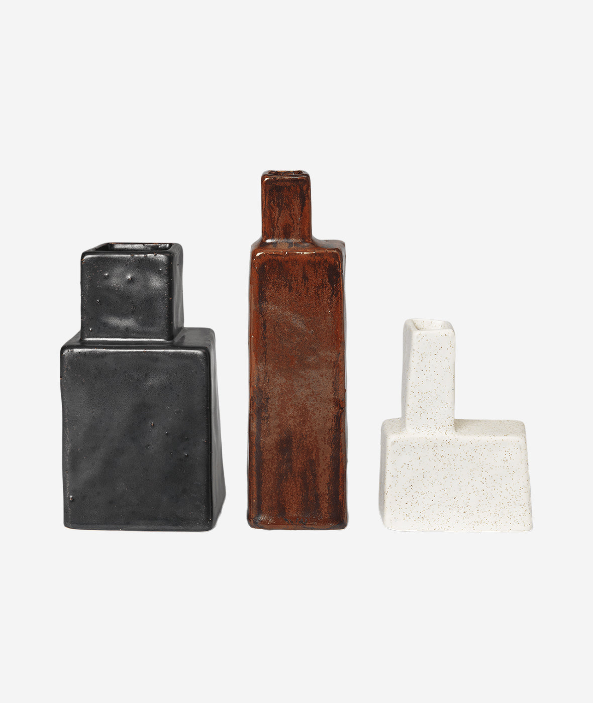 Koa Mini Vases Set/3