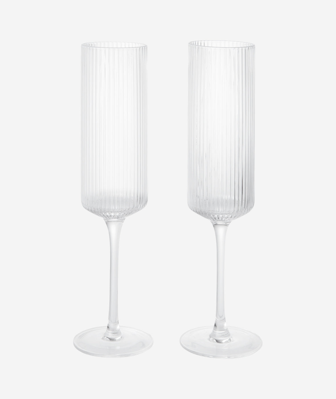 Ripple Champagne Flutes Set/2 - More Options