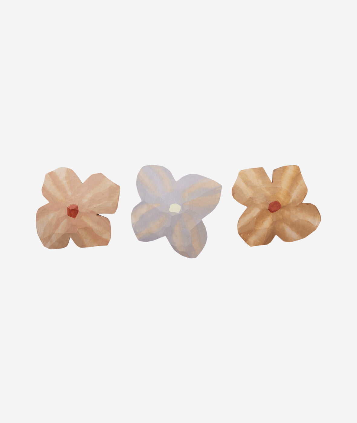 Poesie Hand-Carved Magnets Set/3