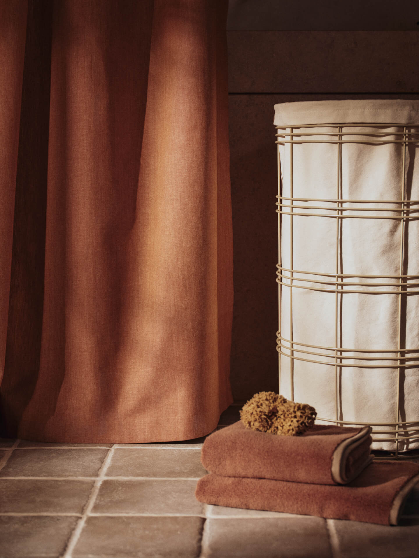 Chambray Shower Curtain - More Options - BEAM