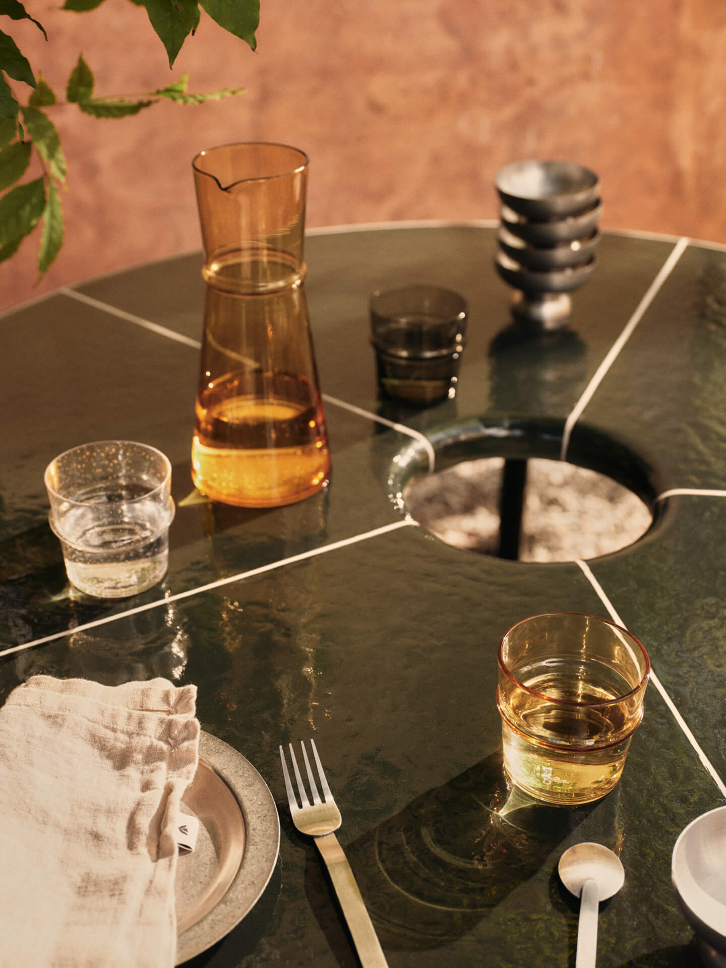 Deya Dining Table + Bench