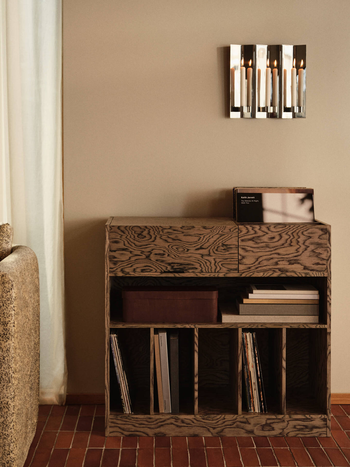 Eddy 3 Wall Candle Holder