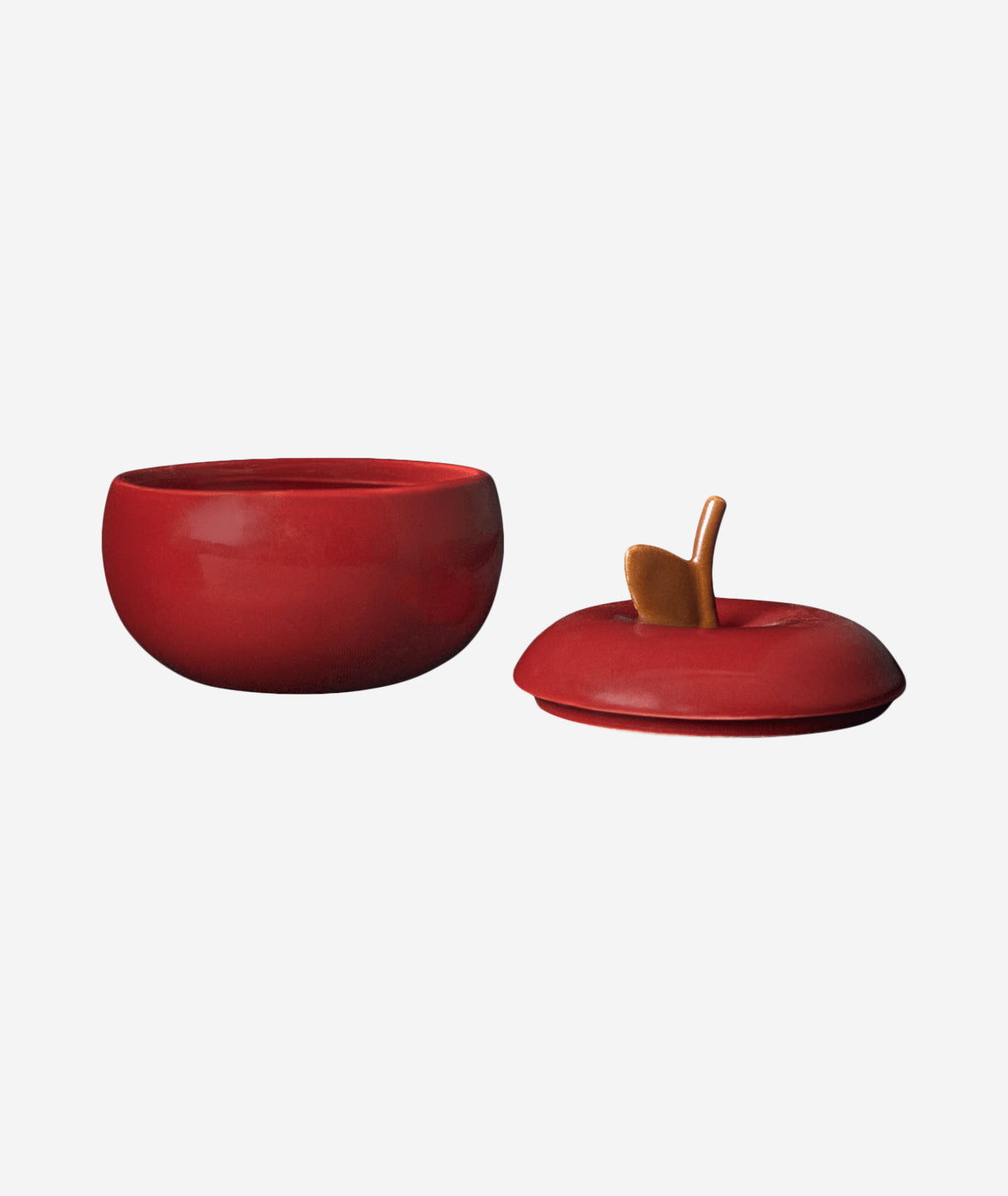 Apple Ceramic Container