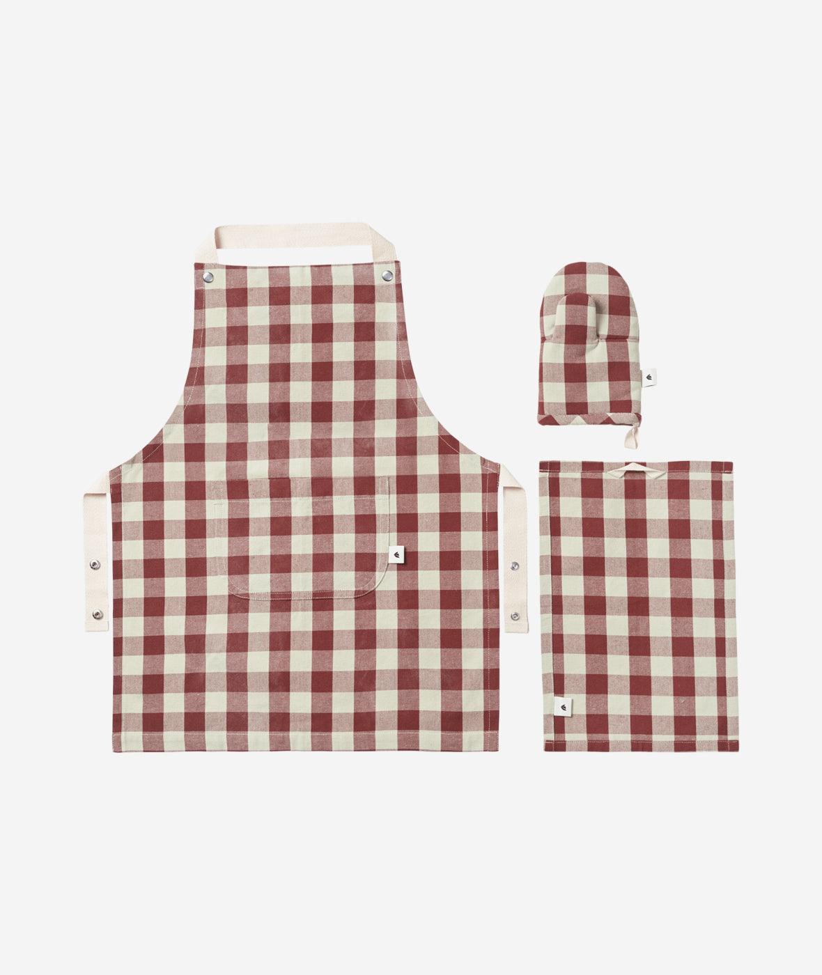 Bothy Kids Kitchen Set - Cinnamon/Grey Green
