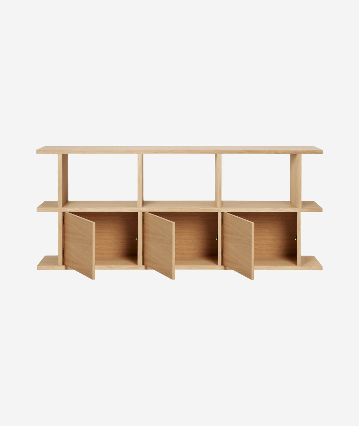 Kona Bookcase w/3 Cabinet Inserts - More Options