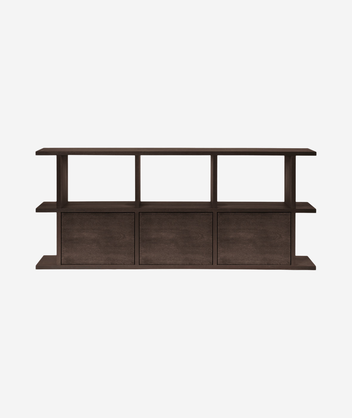 Kona Bookcase w/3 Cabinet Inserts - More Options