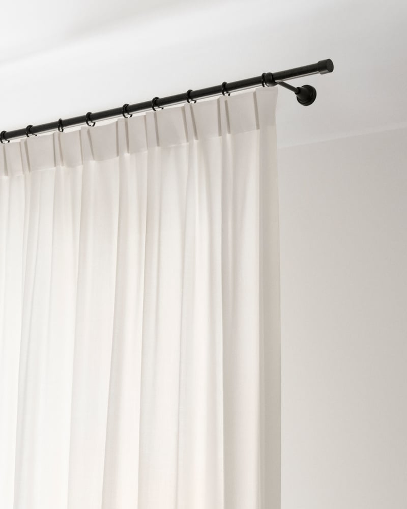Hooks + Rings for Curtain Rods Set/16 - More Options