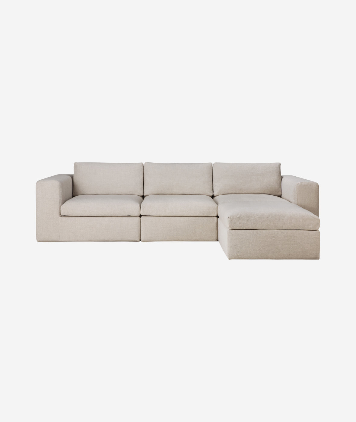 Mellow 3 PC Sectional w/Ottoman - More Options