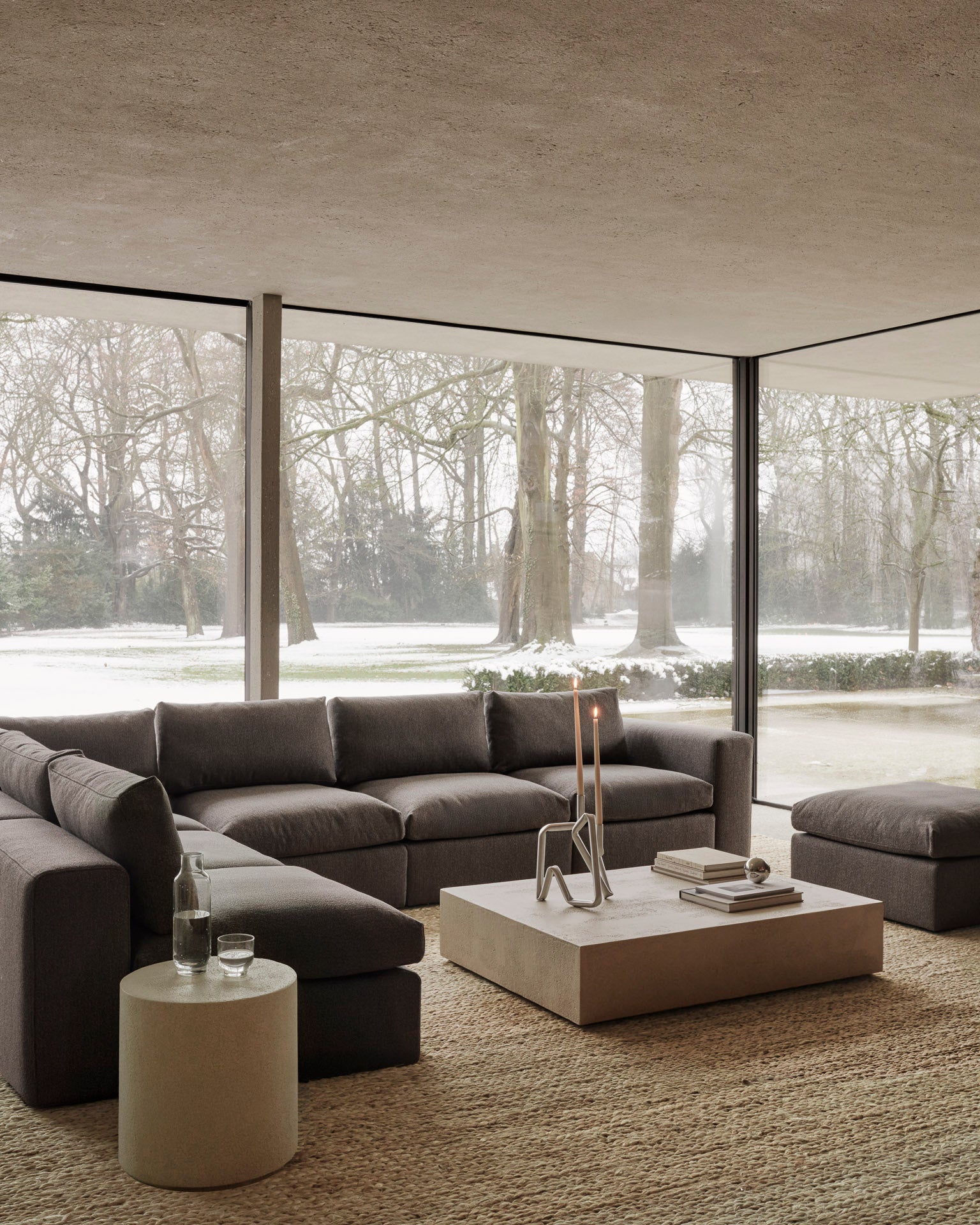 Mellow 3 PC Sectional w/Ottoman - More Options