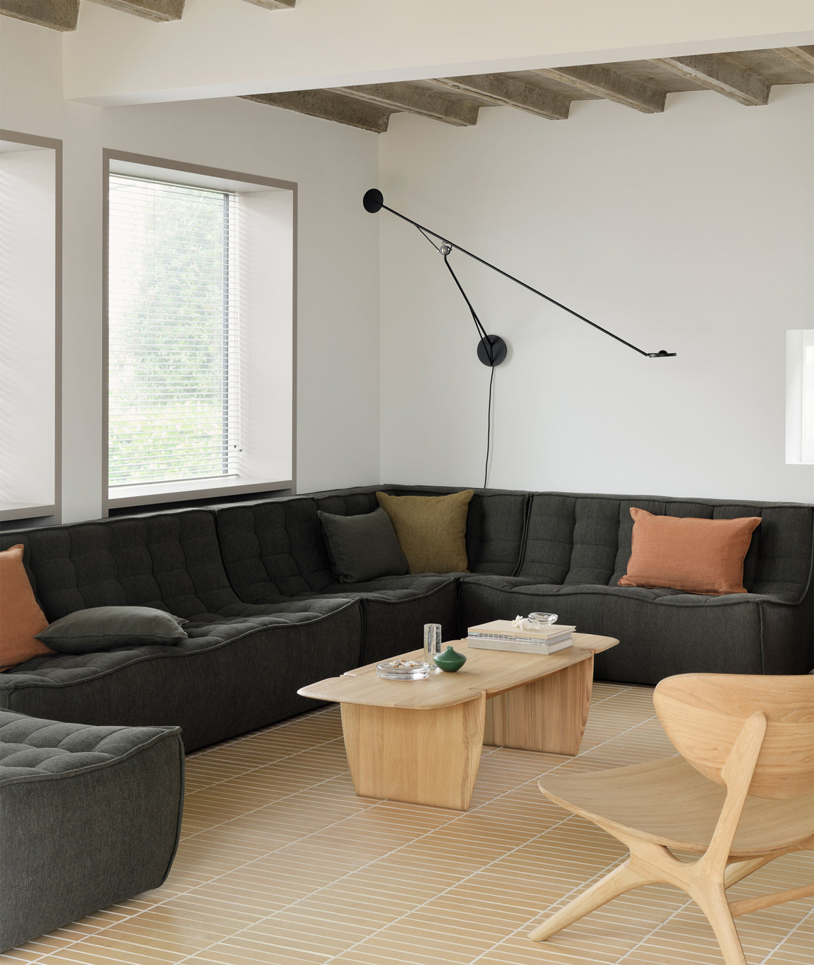 N701 Modular 90 Degree Square Corner Chair - More Options