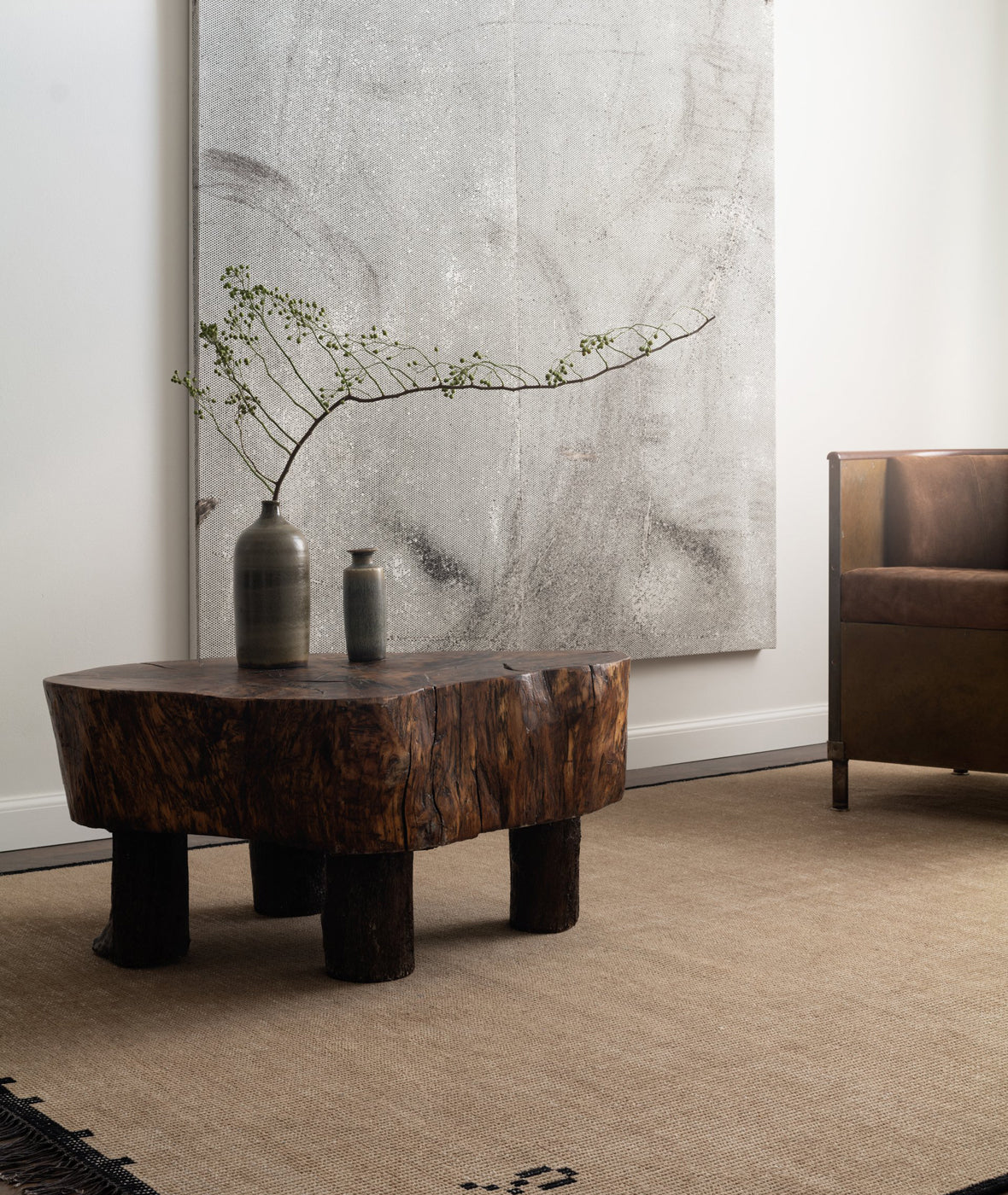Elder 01 Rug Black - More Options