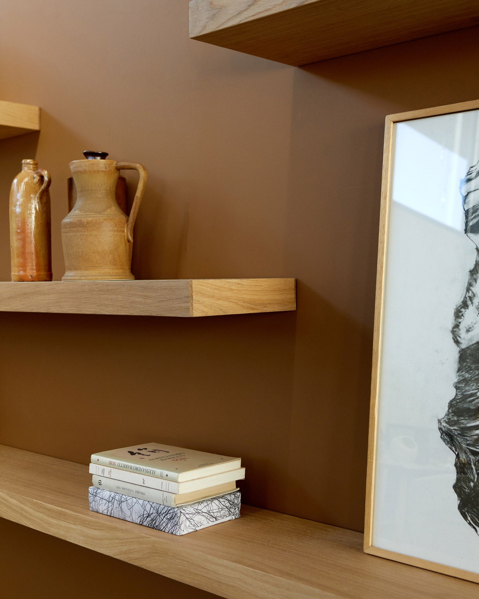 Oak Wall Shelf - More Options
