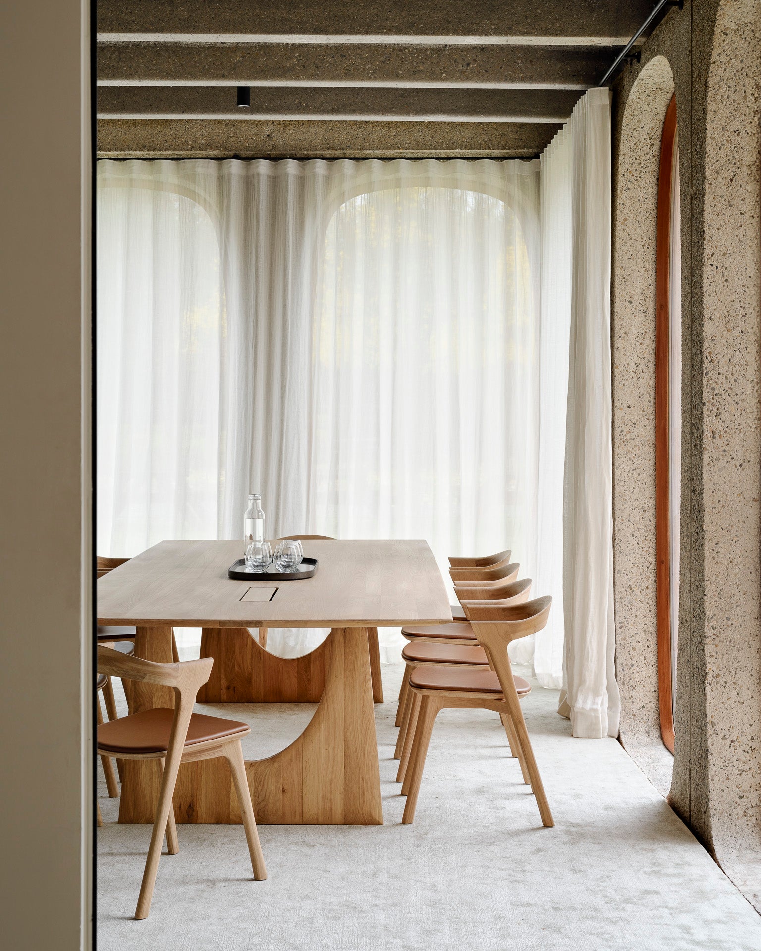 Geometric Meeting Table