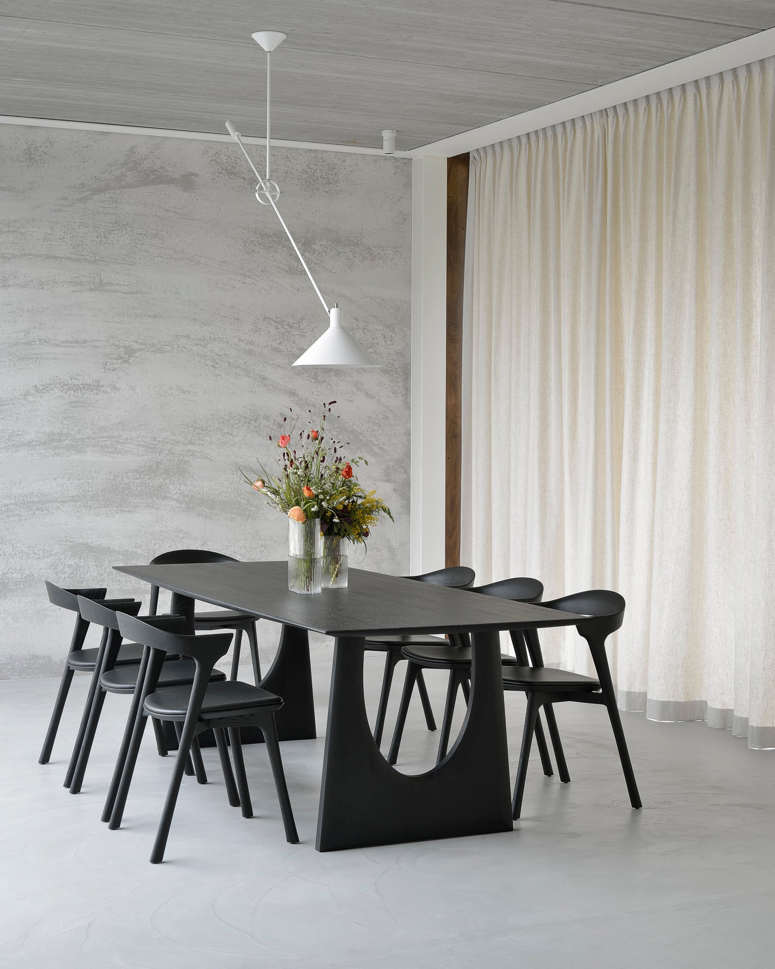 Geometric Rectangular Dining Table - More Options