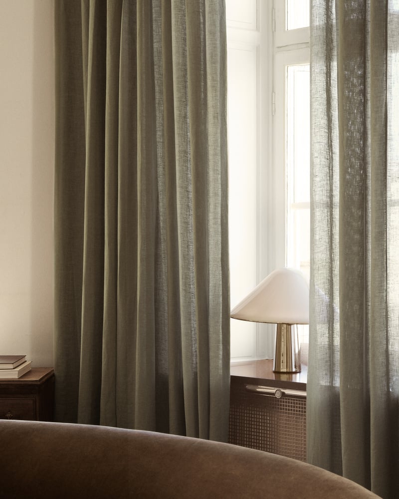 The Sheer Linen Curtain - More Options