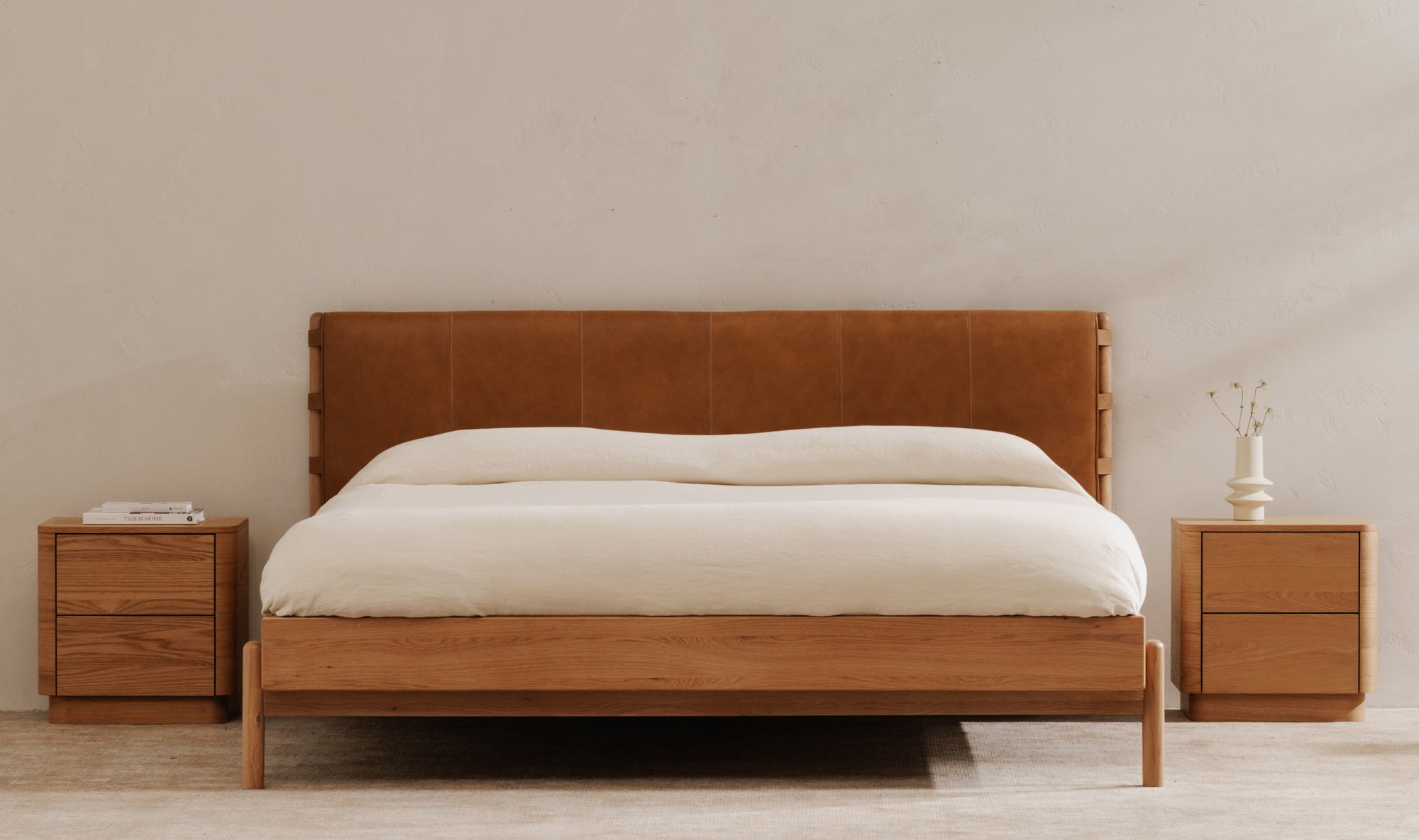 Round Off Nightstand - More Options - BEAM