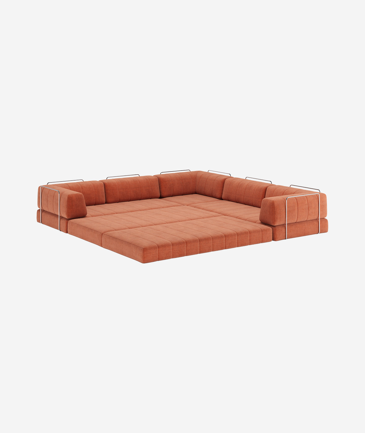 Cozypad Sleeper Sofa Corner w/Arms - More Options