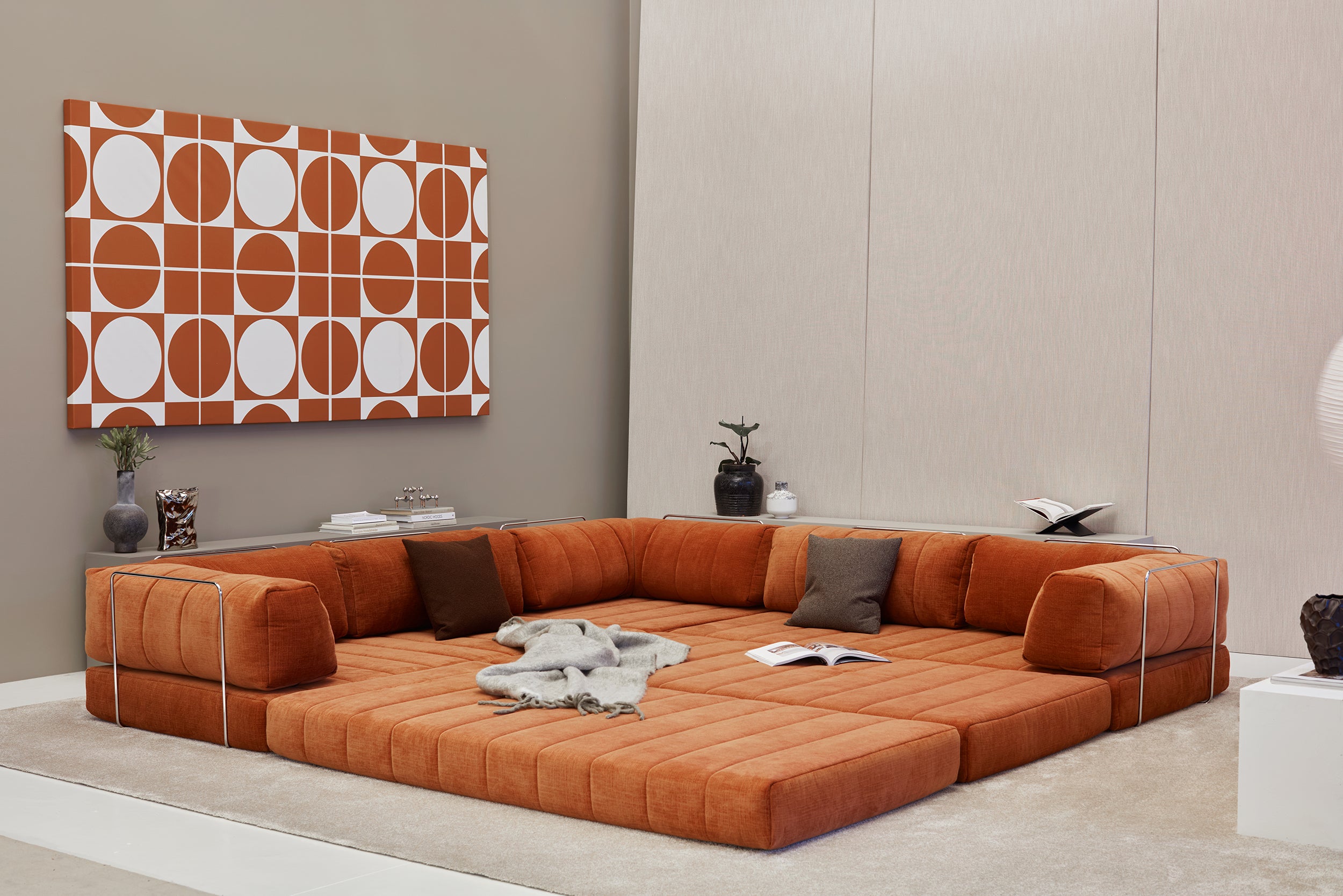Cozypad Sleeper Sofa Corner w/Arms - More Options