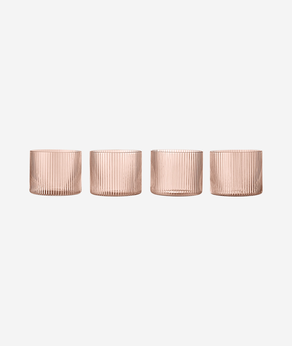 Ripple Low Glasses Set/4 - More Options