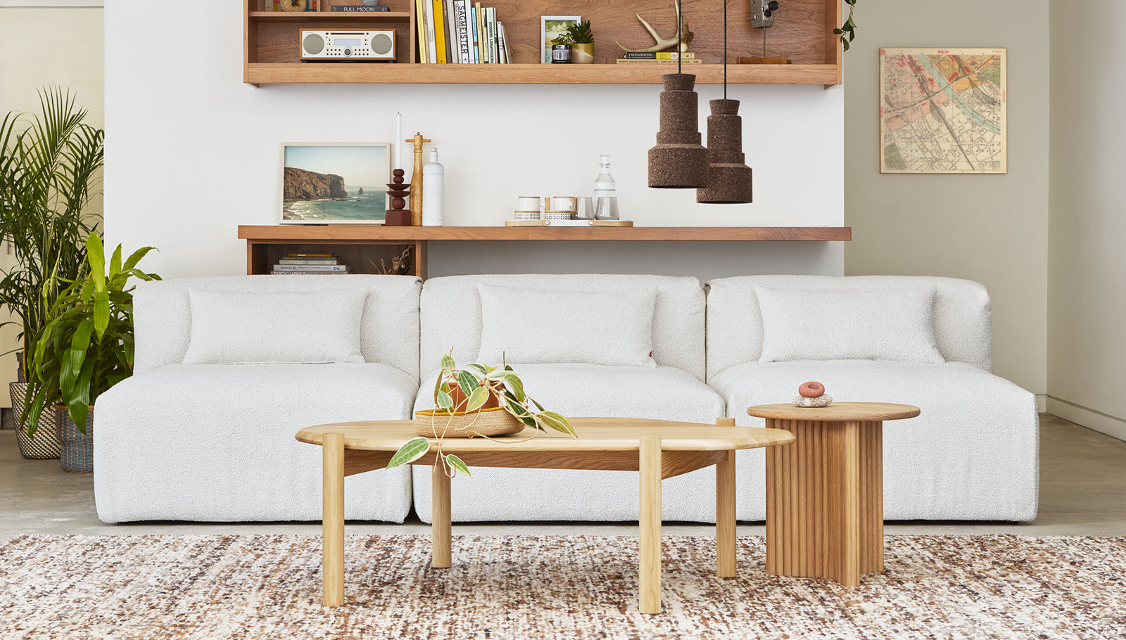 Nest Modular 3 PC Armless Sofa - More Options