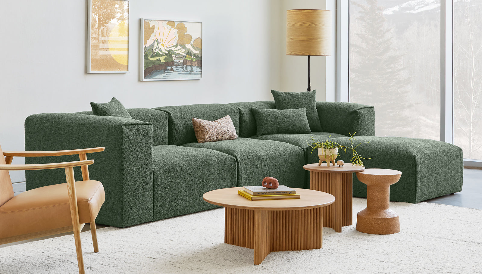 Nest Modular 4 PC Sectional - More Options