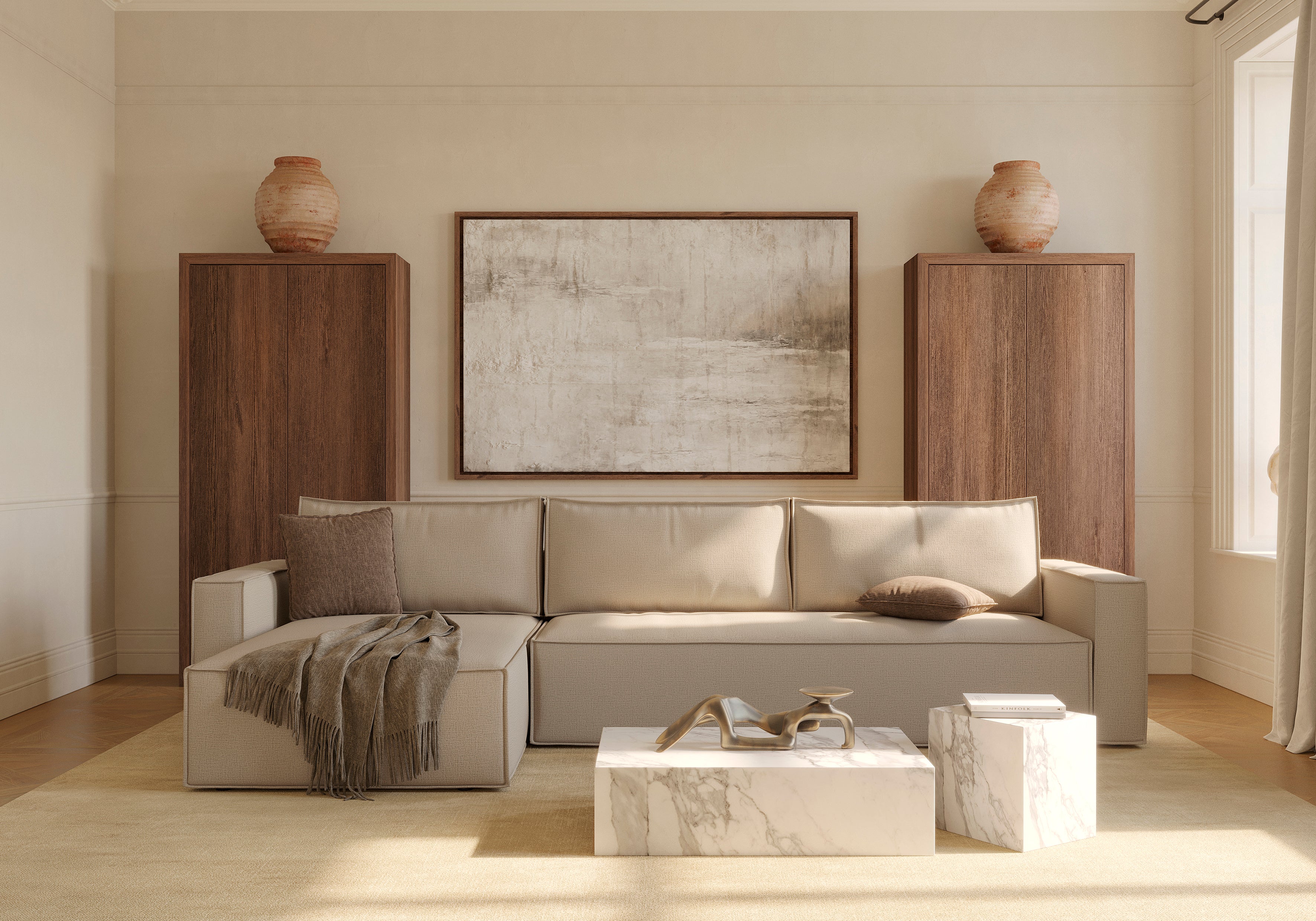 Newilla Sofa Bed w/Lounger - More Options