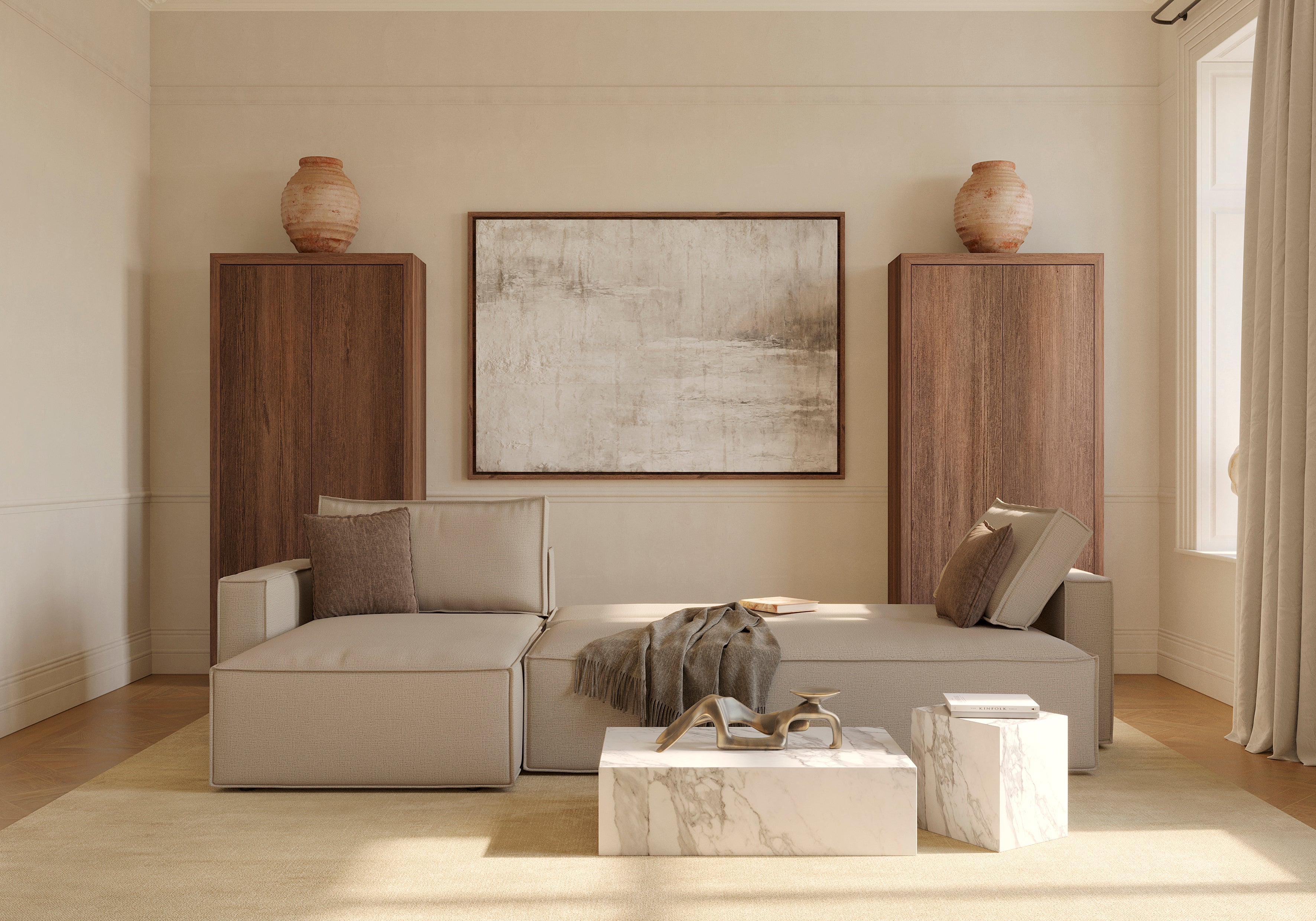 Newilla Sofa Bed w/Lounger - More Options