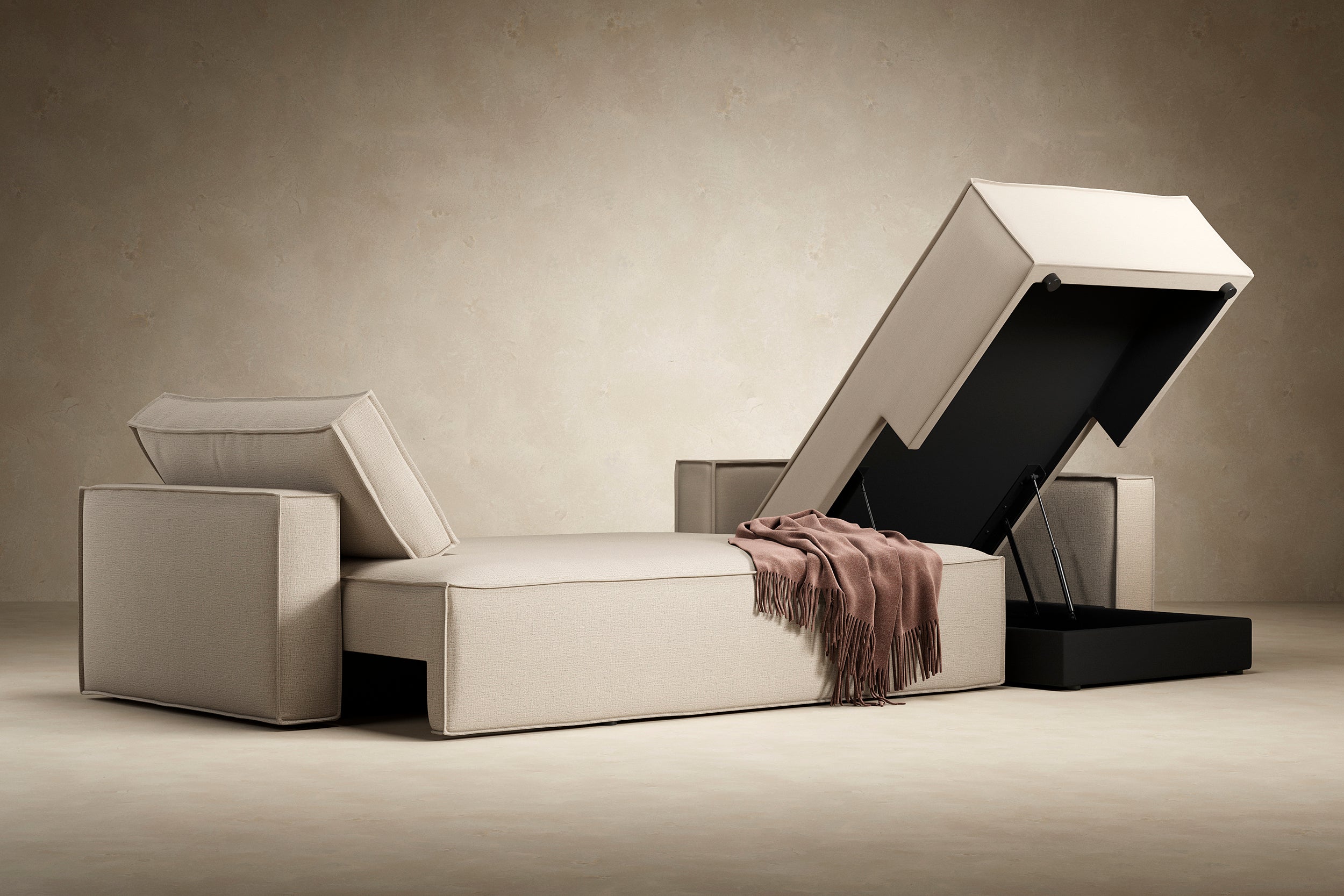 Newilla Sofa Bed w/Lounger - More Options