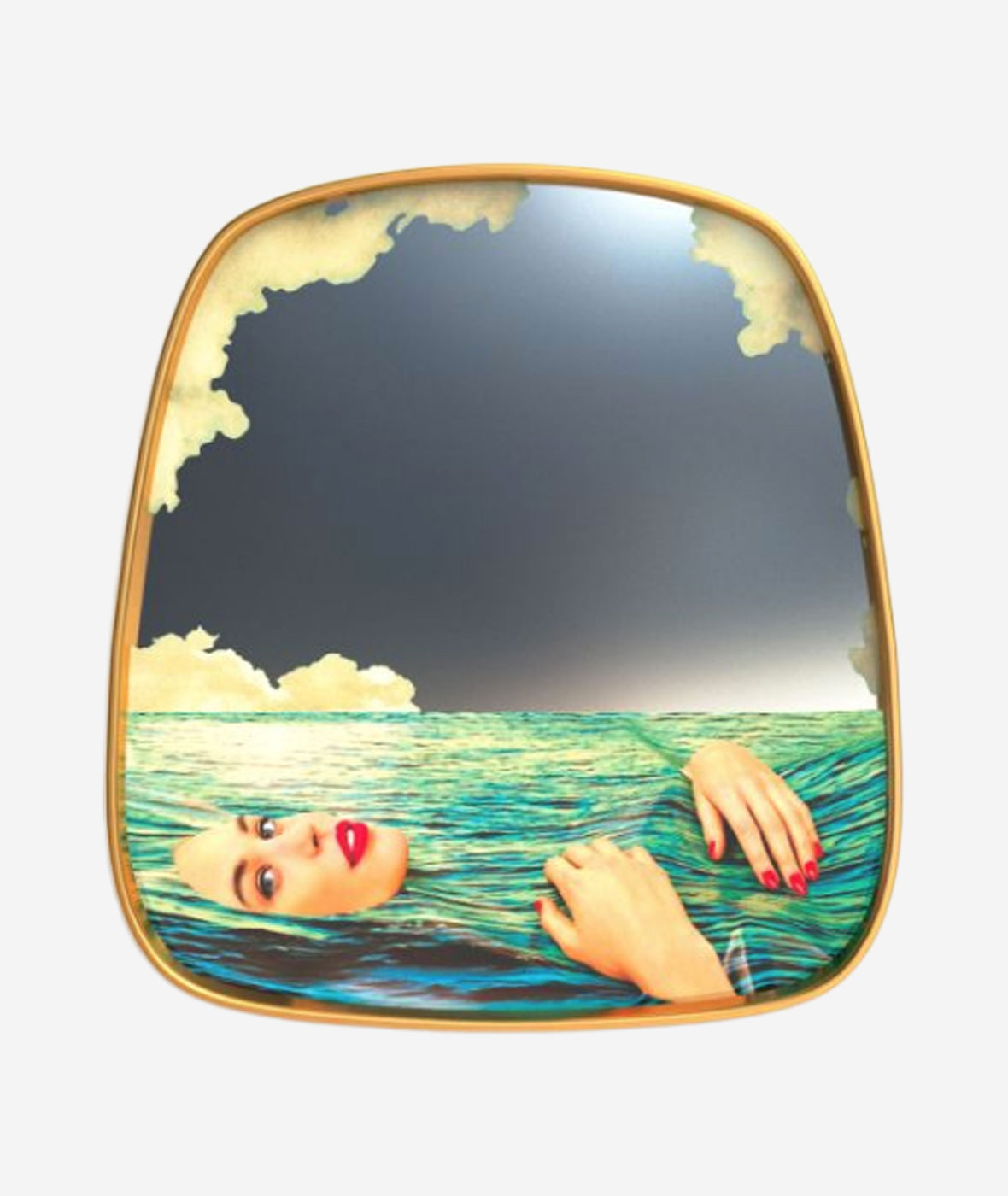 Toiletpaper Sea Girl Mirror