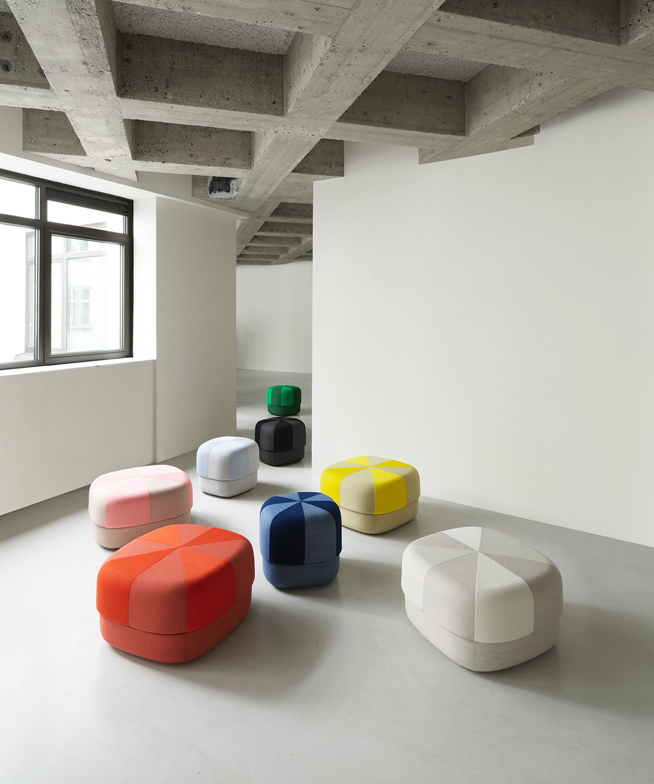 Circus Pouf Duo - More Options