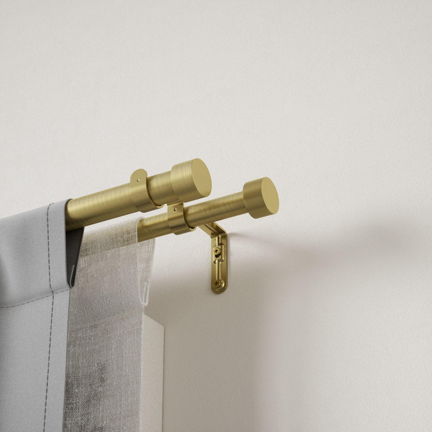 Cappa Double Curtain Rod - More Options