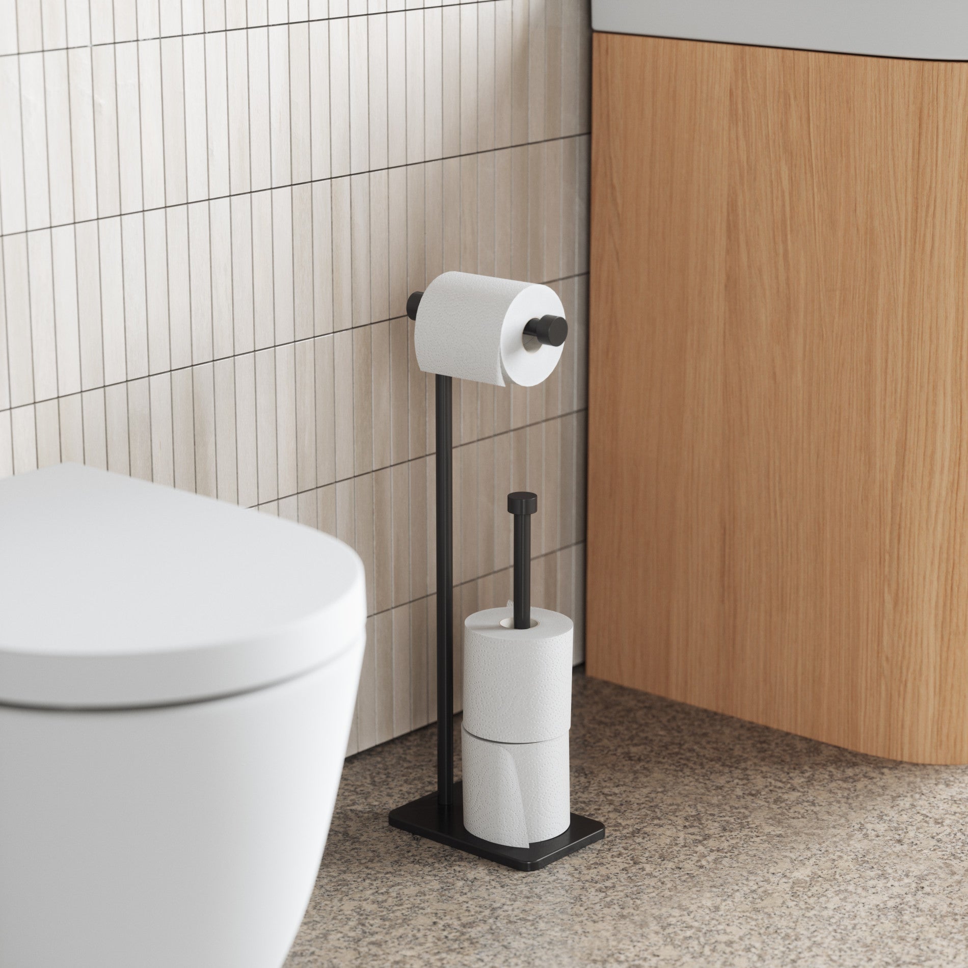 Cappa Toilet Paper Holder + Reserve - More Options
