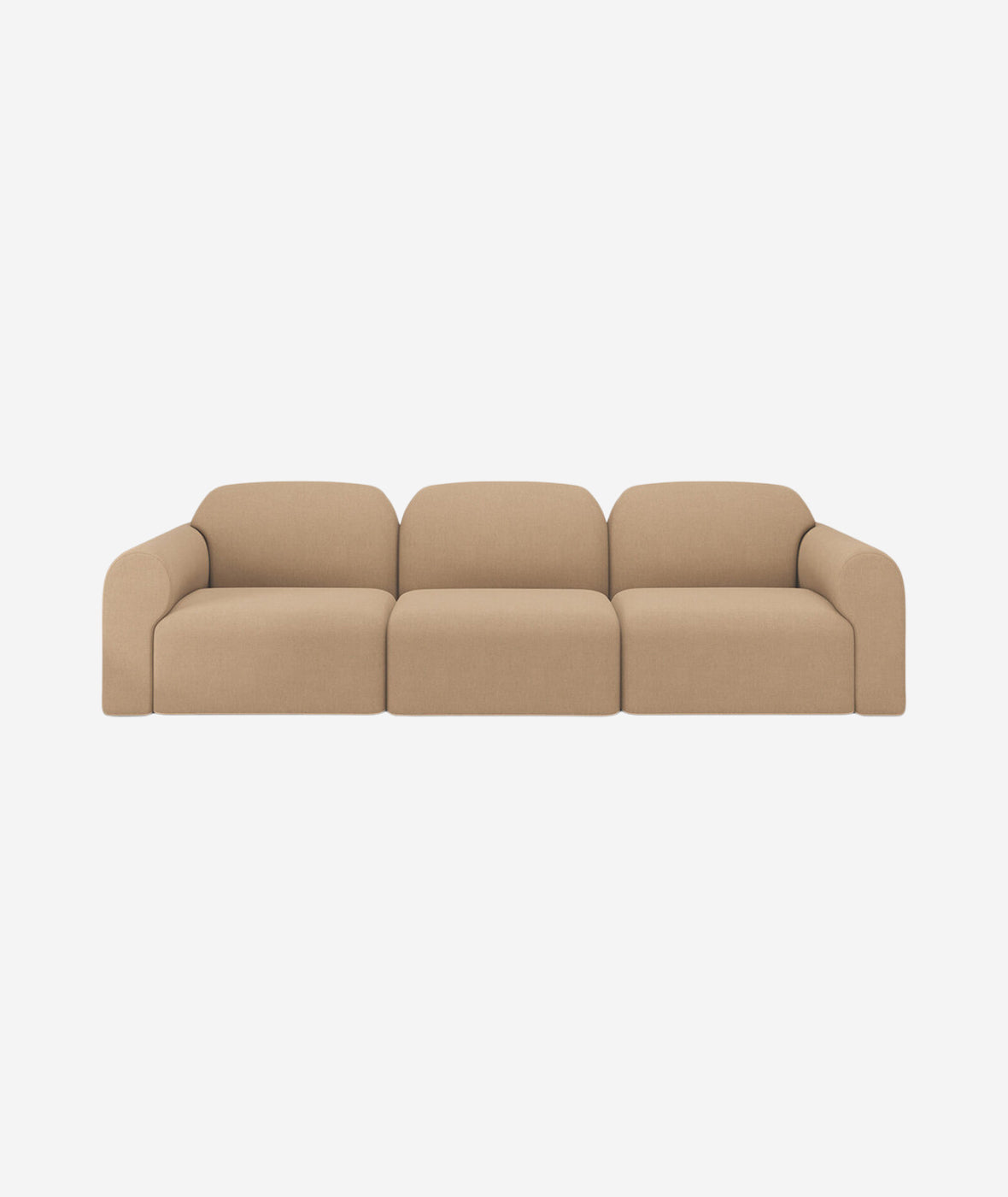 Bulky 3-PC Modular Sofa