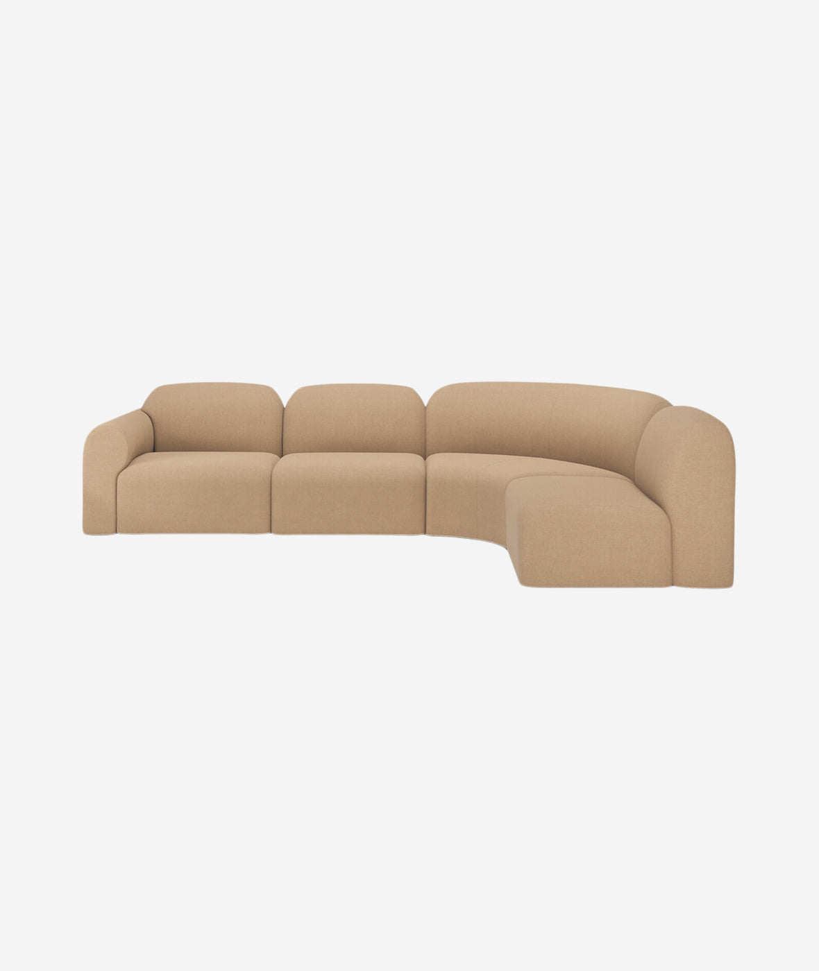 Bulky 4-PC Modular Sofa