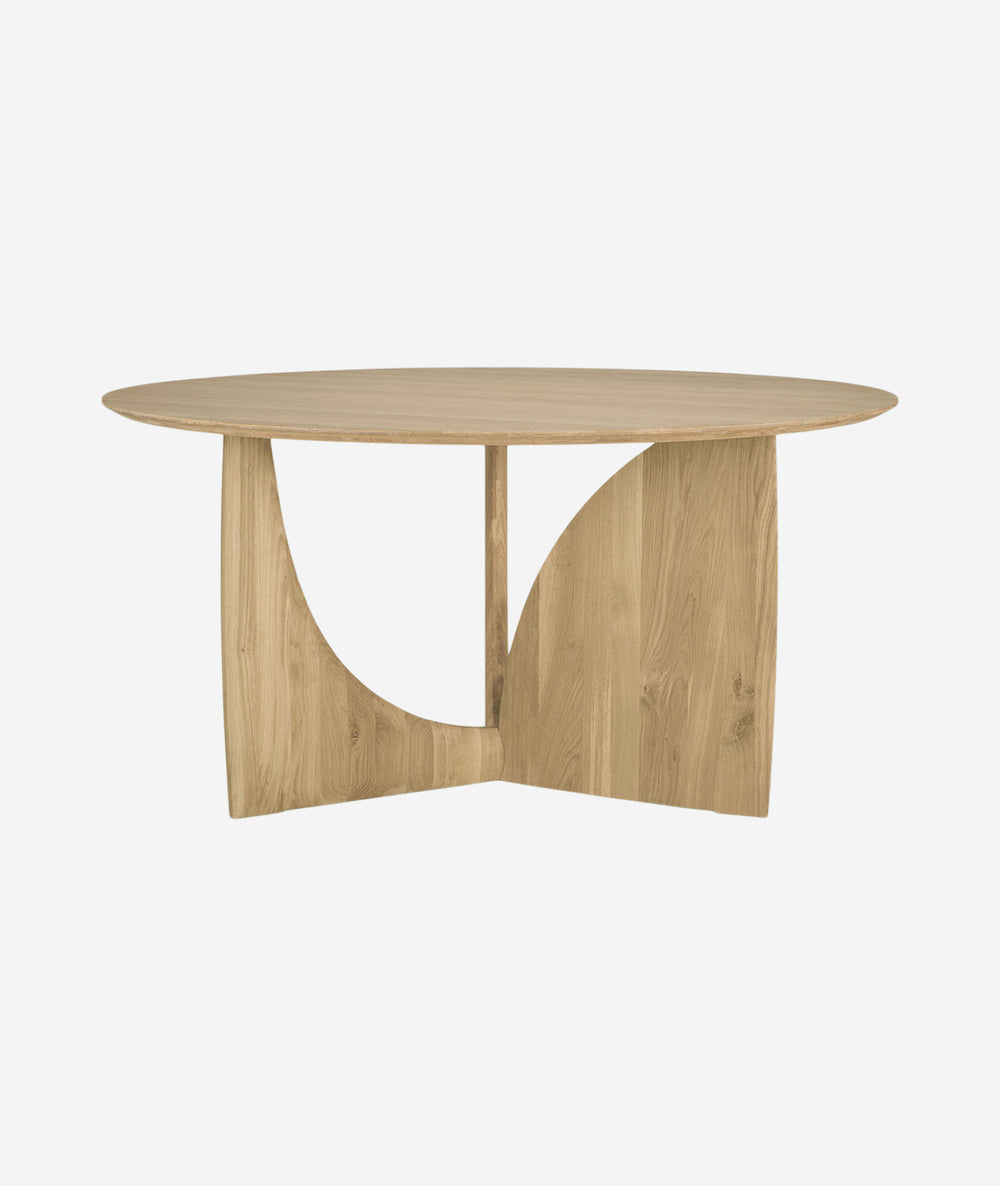 Geometric Round Dining Table - More Options | BEAM